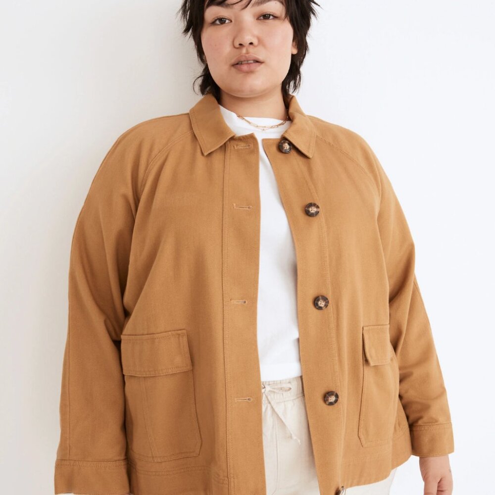 Madewell | Plus Bankford Swing Chore Jacket | 2X | NWT